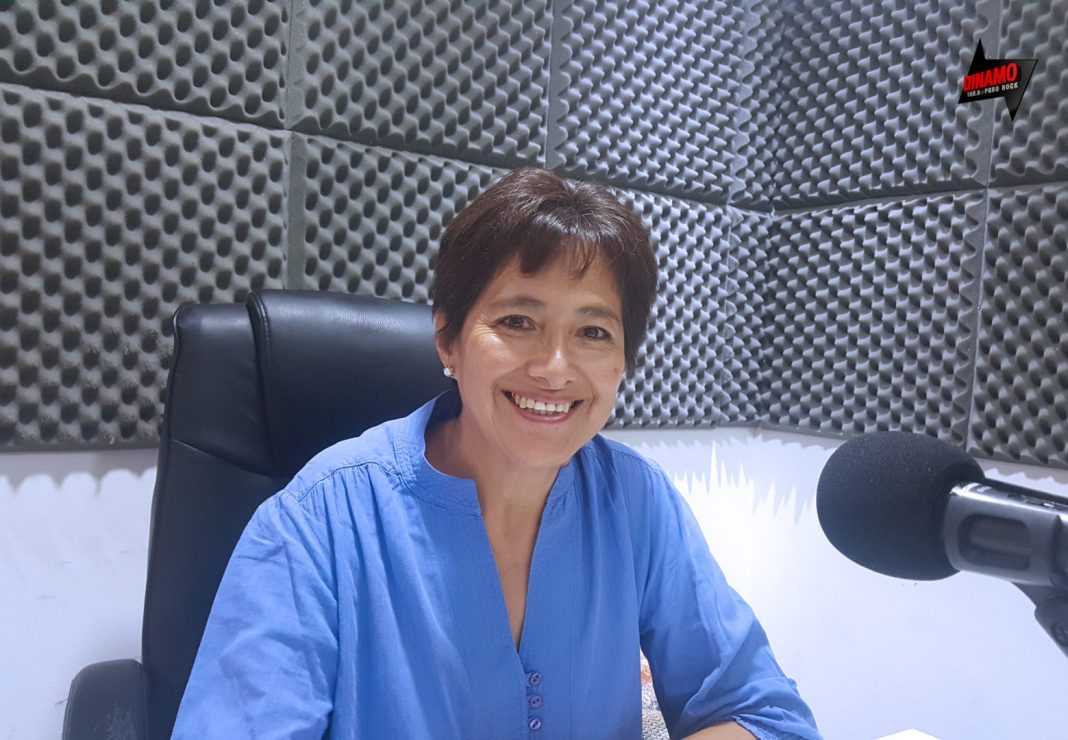 Clelia Carmen Avalos en estudio