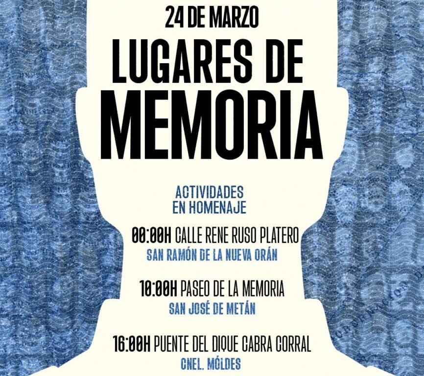 Actividades culturales por el Día de la Memoria | Radio Dinamo 100.9Mhz