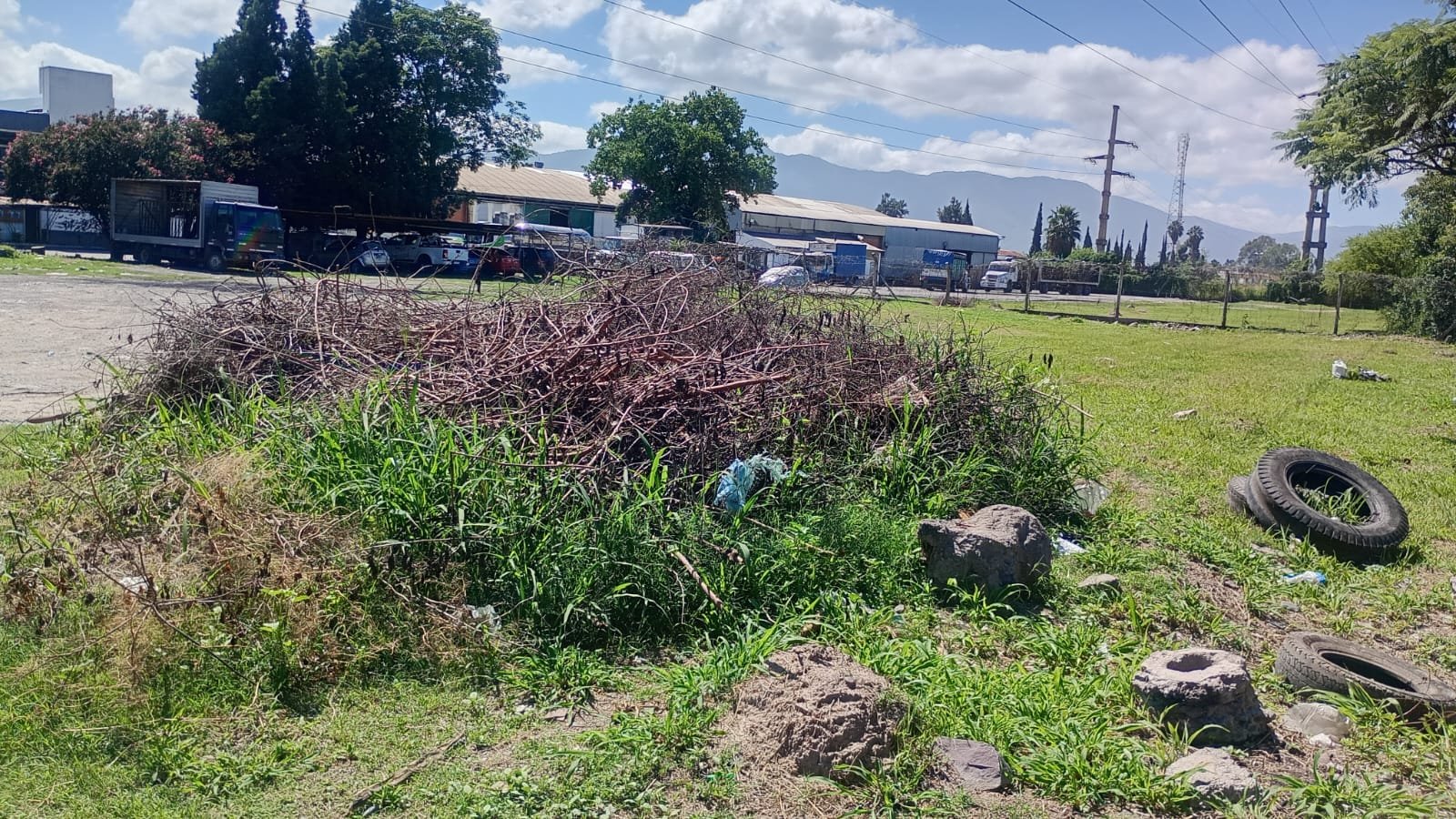 Multaron a una empresa por generar un microbasural en Av. Tavella ...